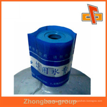Fabriqué en Chine PVC rétrécir bouchon de bouteille étiquette d'étanchéité avec impression